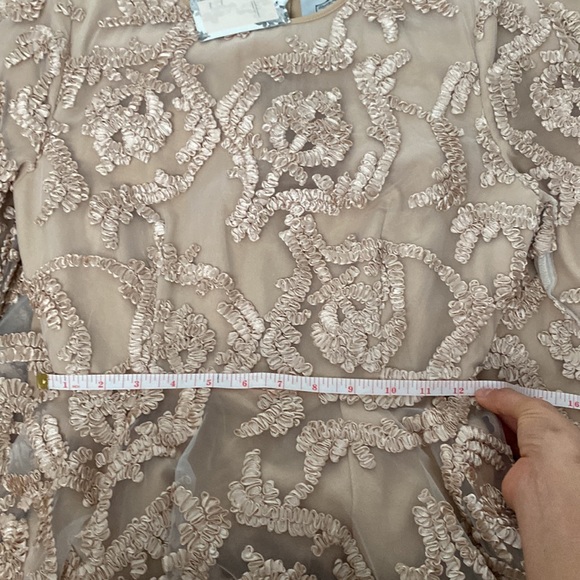 High Low Dress with Embellishments - Picture 6 of 6